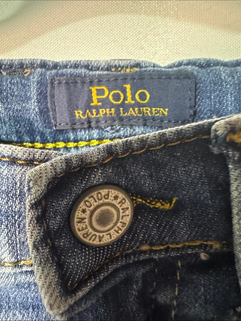 Ralph Lauren Dark Blue Slim Jeans